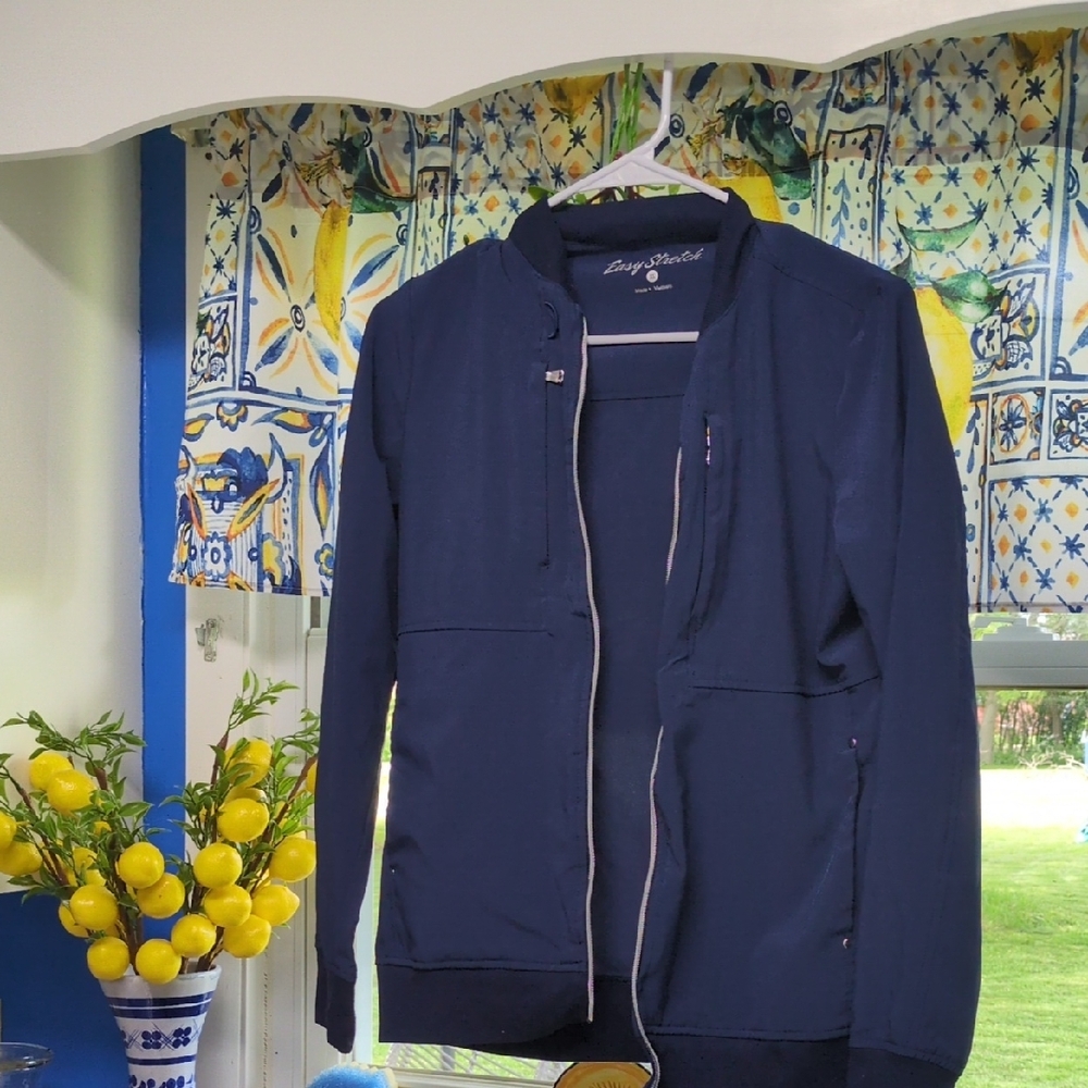 UA Scrubs Blue Lightweight Shirt Jacket
